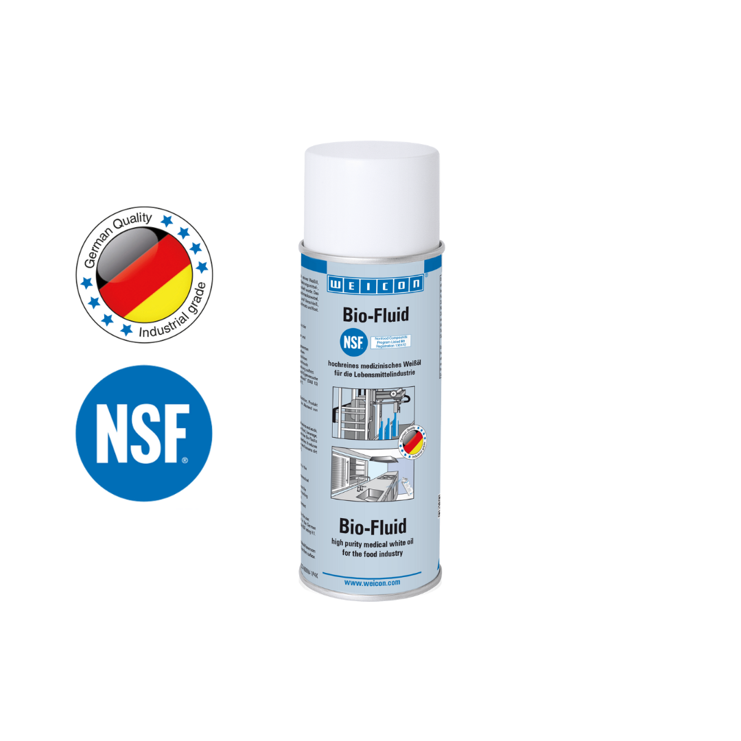 Bio-Fluid lichid | ulei lubrifiant si de ingrijire pentru sectorul alimentar NSF H1