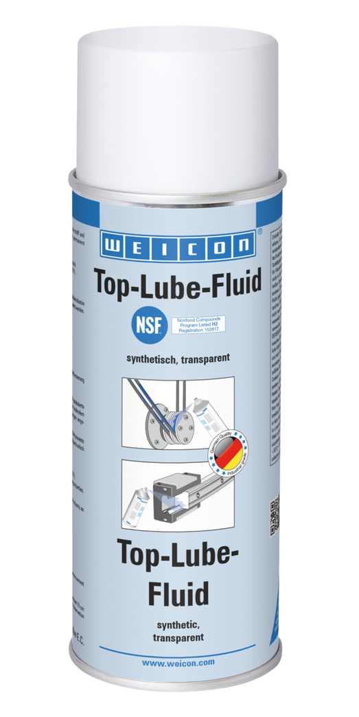 Top Lub fluid | lubrifiant sintetic aderernt pentru sectorul alimentar NSF H2