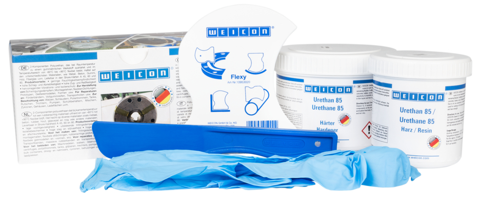 Uretan 85 | Compus de reparații și acoperire păstos pe bază de poliuree, pachet de lucru