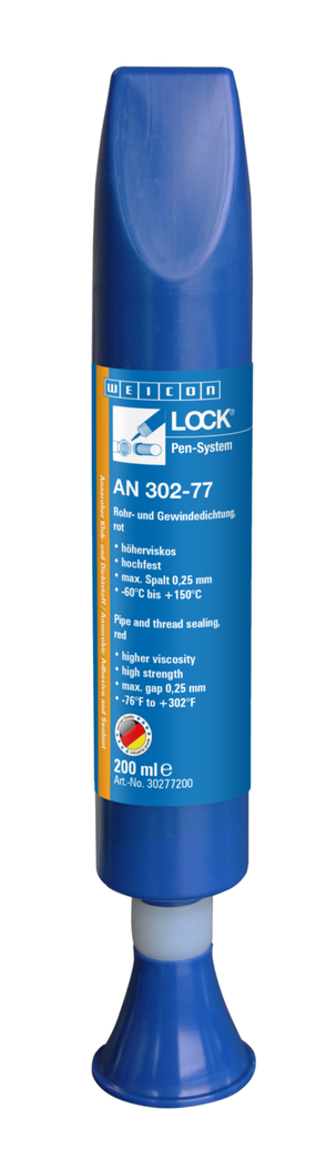 WEICONLOCK® AN 302-77 | pentru piese mari cu filet și flanșe, rezistenta inalta