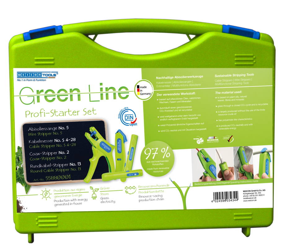 Starter Set Pro- trusa de bază Green Line (gama verde)