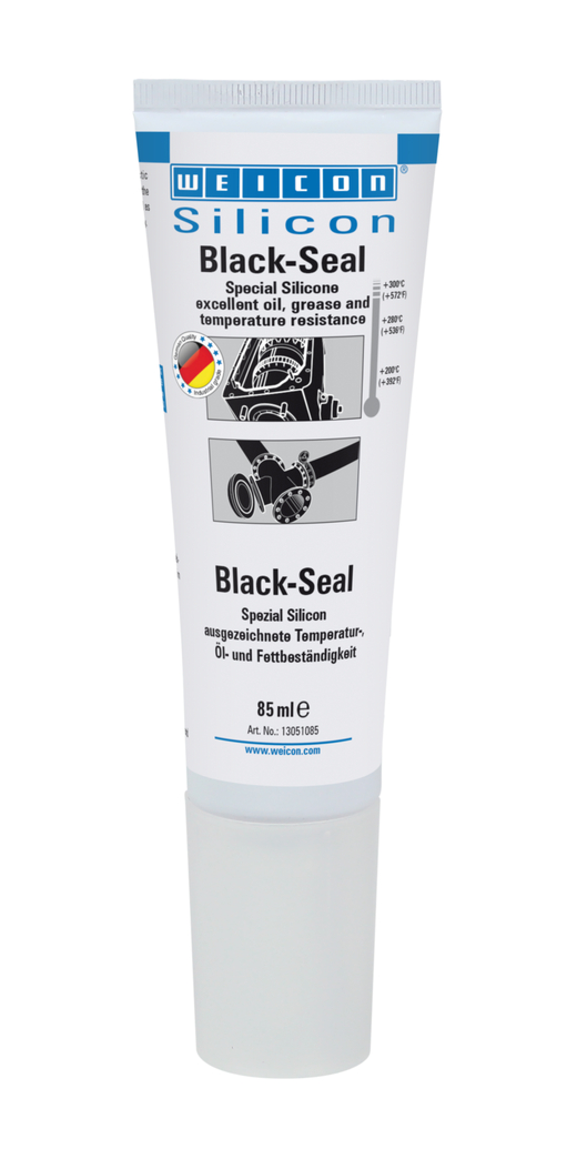 Black Seal silicon special | etansant permanent elastic pentru zone cu rezistenta la ulei si grasimi