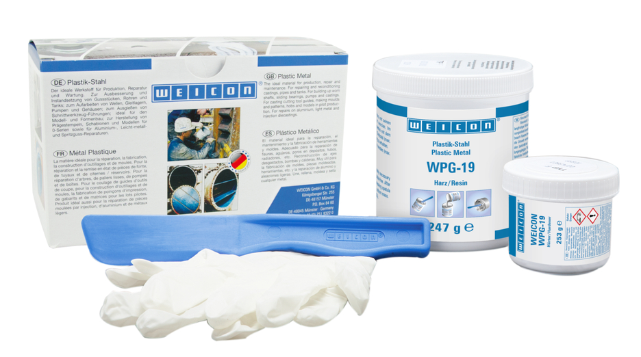 WEICON WPG-19 | Sistem de protecție împotriva uzurii - protejează împotriva eroziunii și abraziunii cauzate de impactul particulelor grosiere