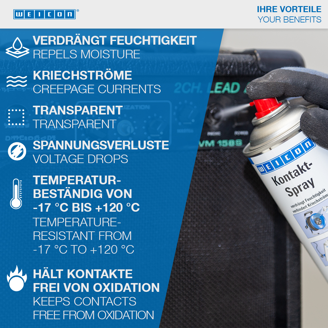 Spray contact | protectie si ingrijire pentru contactele electrice