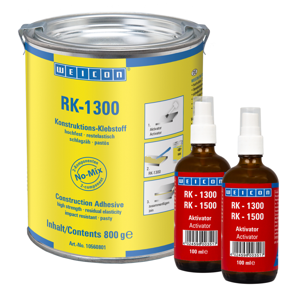 RK-1300 adeziv structural acrilic | adeziv structural acrilic, pastos, fara amestecare