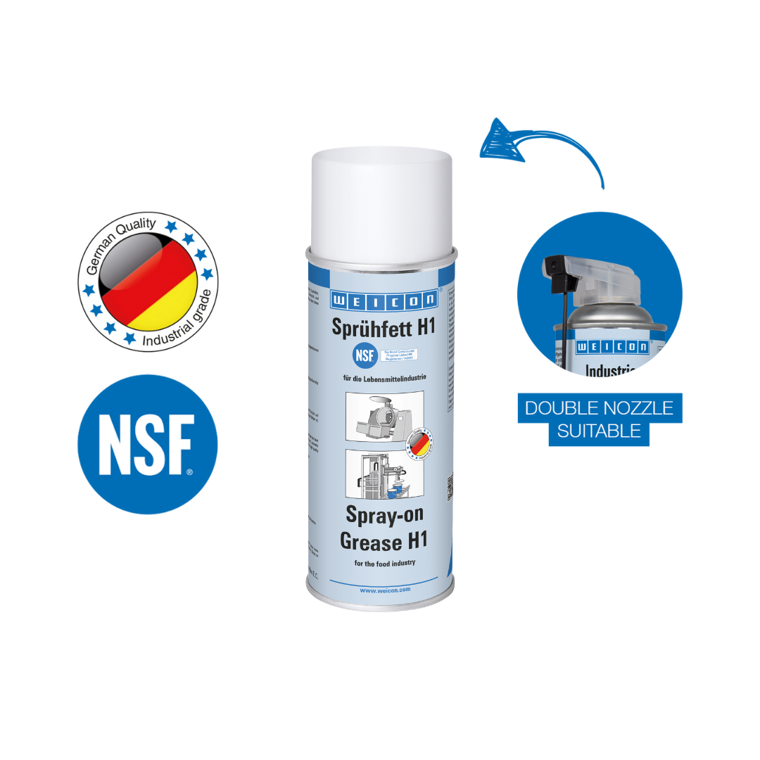 Spray lubrifiant H1 | lubrifiant pentru sectorul alimentar NSF H1