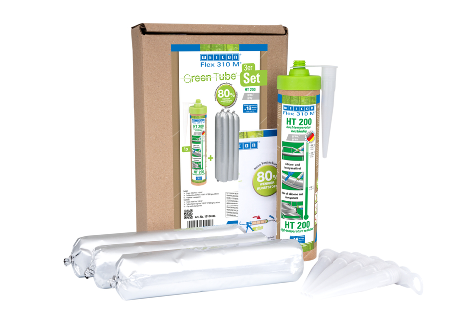 Flex 310 M® HT 200 MS Polimer | Adeziv și etanșant cu aderență inițială ridicată - ideal pentru acoperirea cu pulbere și rezistent la căldură până la 200 °C