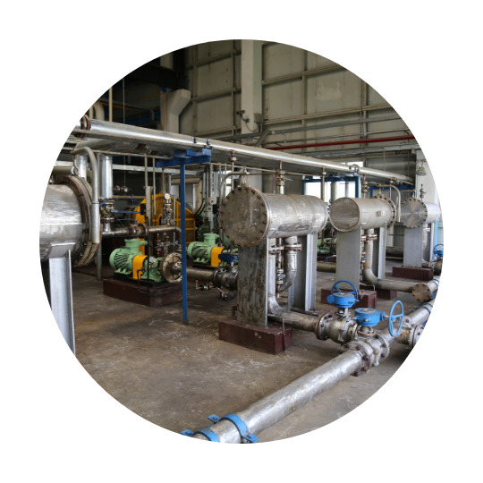 Centrală electrică din interior