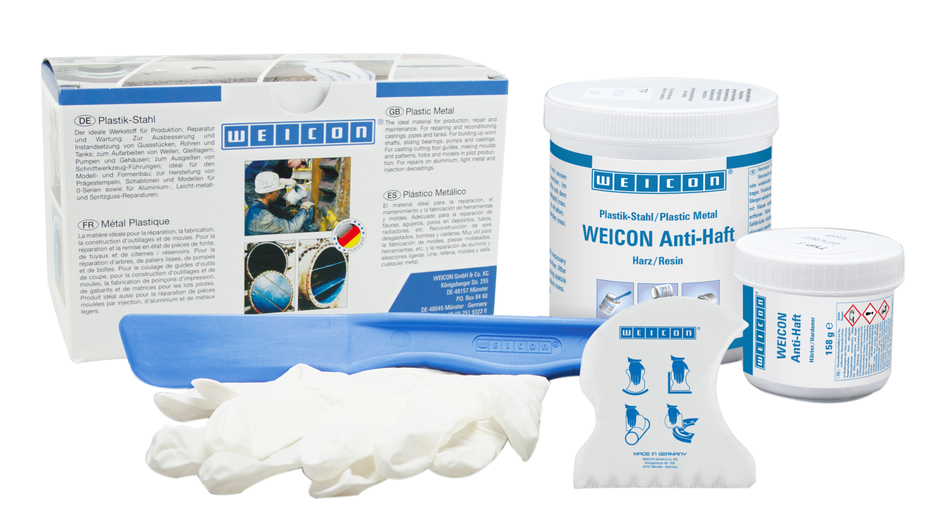 WEICON Anti-lipire | sistem de rășină epoxidică pulverizabilă pentru protecția împotriva uzurii cu proprietăți antiaderente