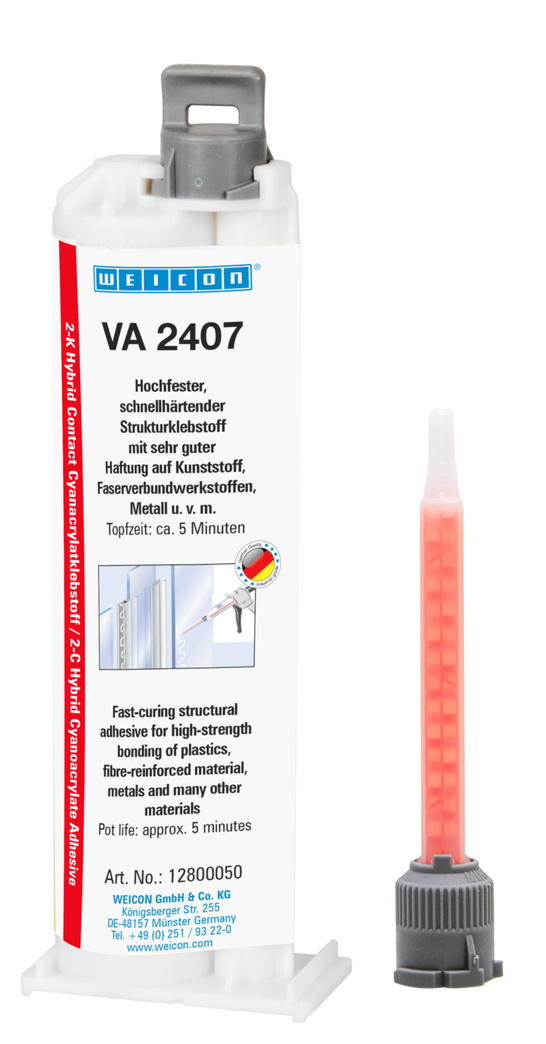 VA 2407 Adeziv cianoacrilat | adeziv bicomponent cianoacrilat pentru interstitii mari