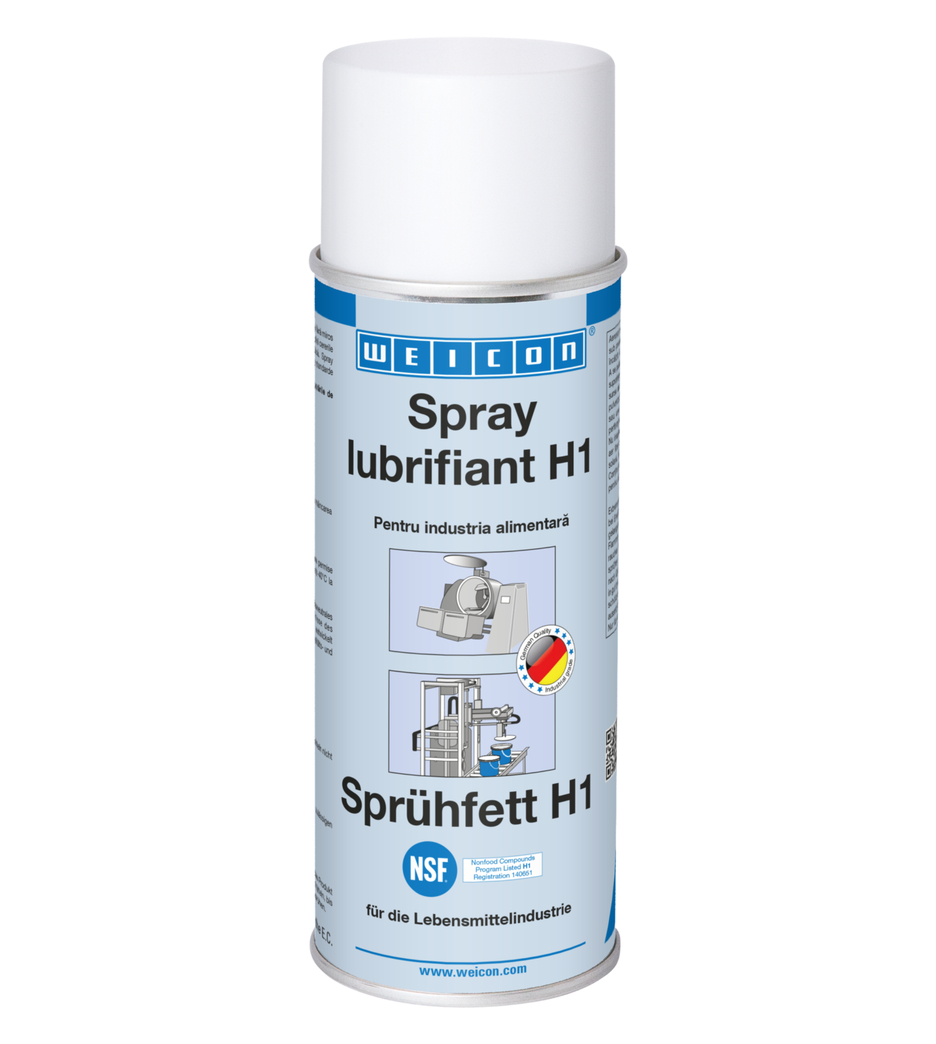 Spray lubrifiant H1 | lubrifiant pentru sectorul alimentar NSF H1
