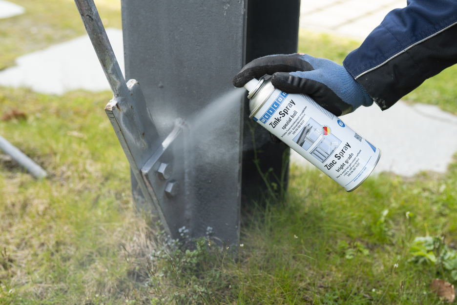 Spray zinc stralucitor | protectie catodica impotriva coroziunii cu certificat de utilizare pentru sectorul alimentar