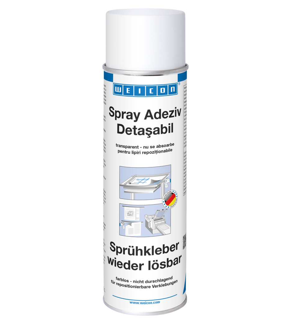 Spray adeziv pentru lipiri detasabile | spray adeziv de contact pentru materiale usoare