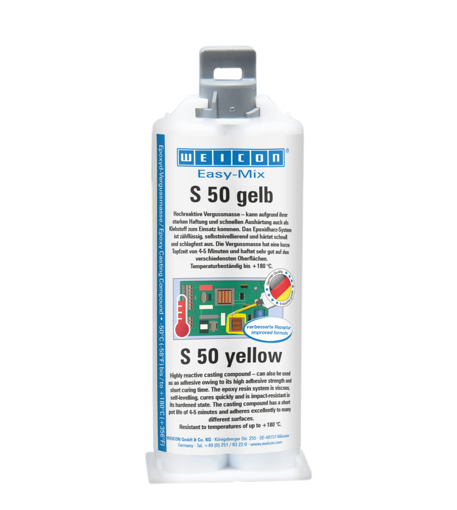 Easy-Mix S 50 galben | Compus de turnare epoxidic rezistent la temperaturi înalte