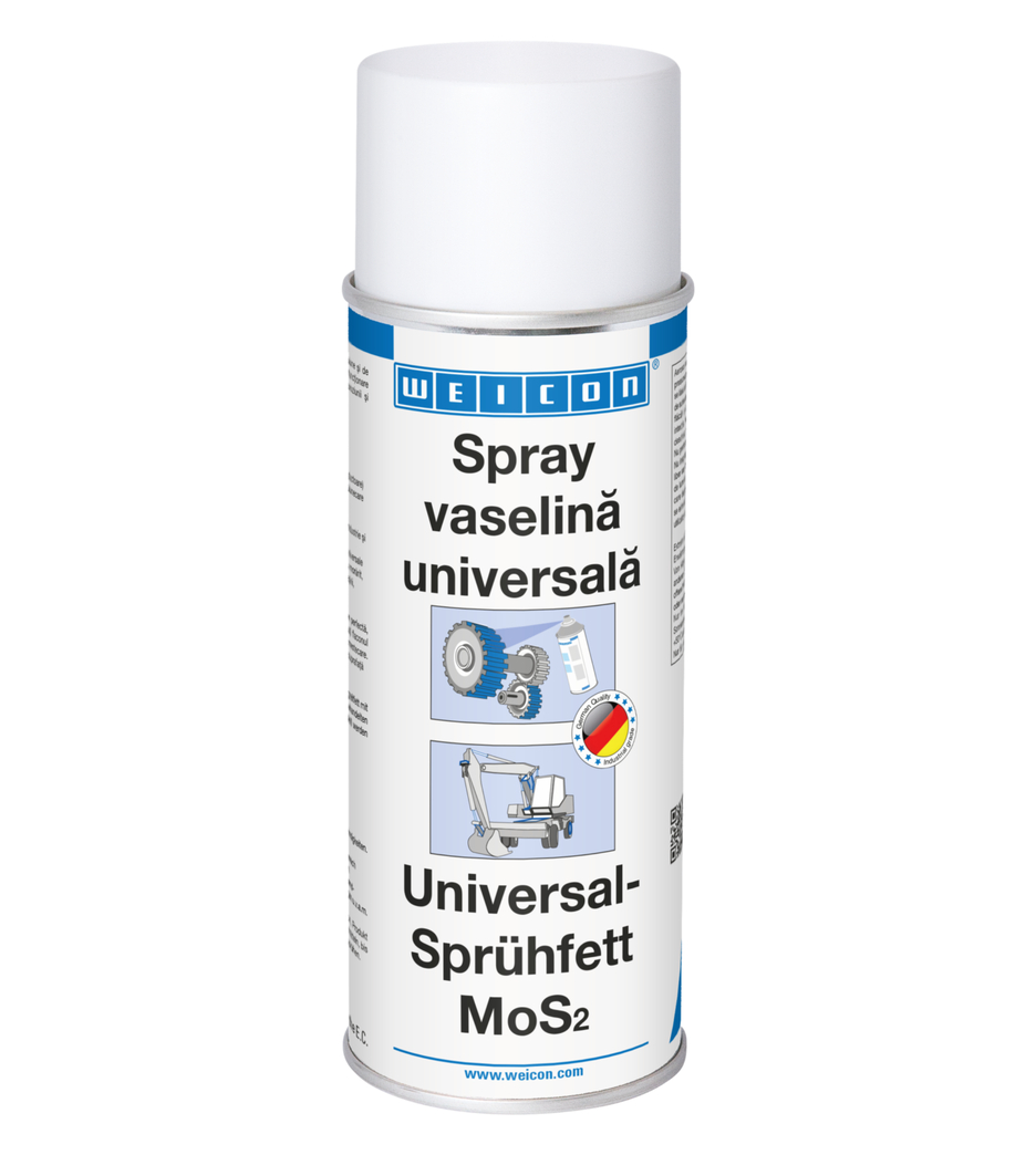Spray vaselina universala cu MoS2 | lubrifiere pe termen lung cu aderenta ridicata