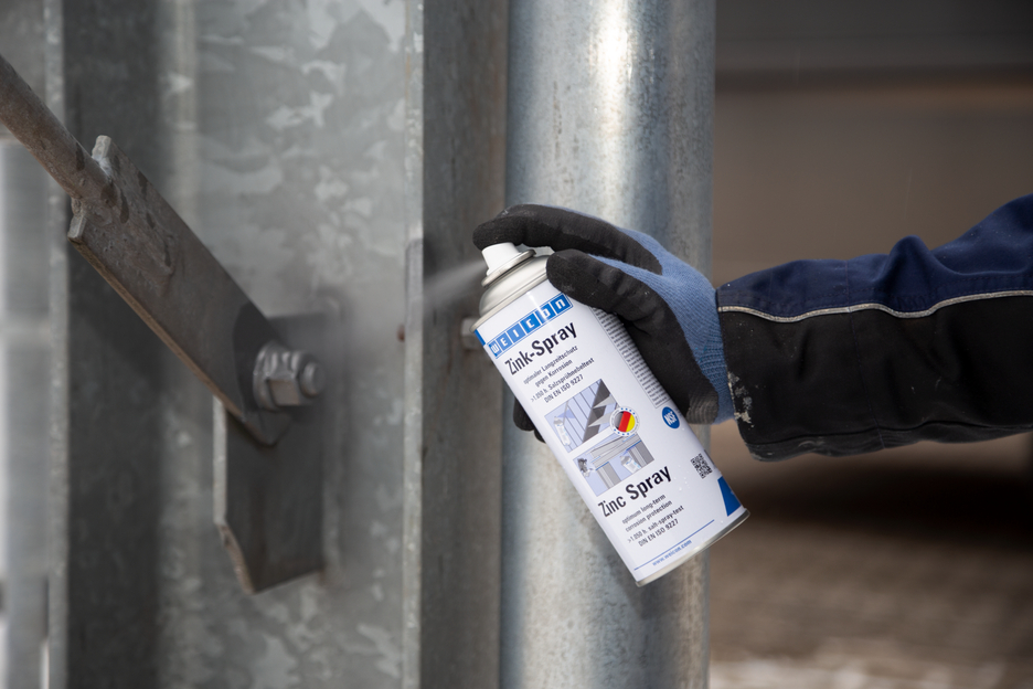 Spray zinc mat | protectie catodica impotriva coroziunii cu certificat de utilizare pentru sectorul alimentar