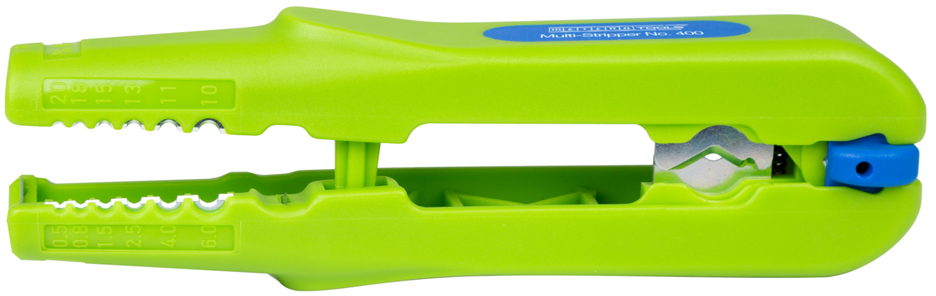 Dezizolator  nr. 400 Green Line (gama verde) | dezizolator multifunctional, interval de lucru dezizolare 0,5 - 6,0 mm² / inlaturare manta  8 - 13 mm Ø Dezizolator  nr. 400 Green Line (gama verde) | dezizolator multifunctional, interval de lucru dezizolare 0,5 - 6,0 mm² / inlaturare manta  8 - 13 mm Ø