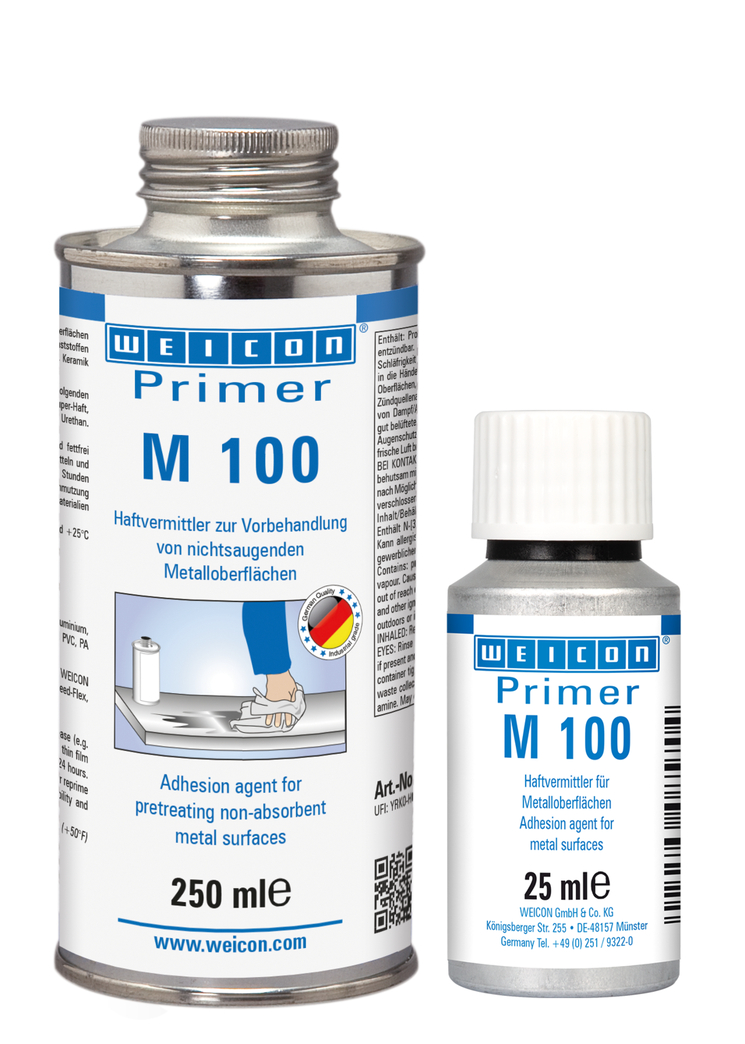 Primer M 100 | agent de îmbunătățire a aderenței pentru suprafețe metalice non-absorbante