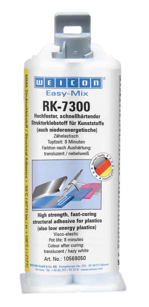 Easy-Mix RK-7300 adeziv structural acrilic | adeziv structural acilic pentru plastice cu energie de suprafata scazuta
