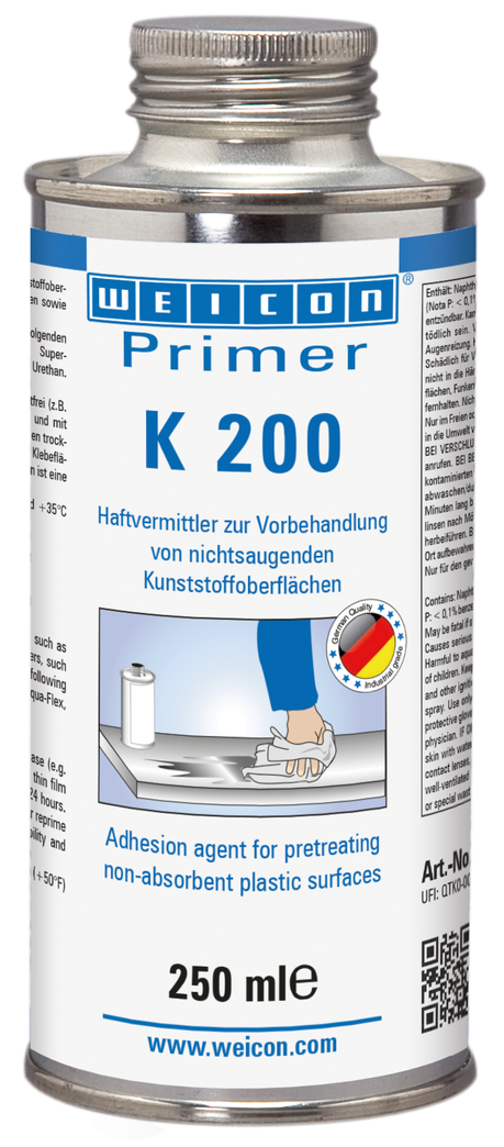 Primer K 200 | agent de îmbunătățire a aderenței pentru suprafețe plastice non-absorbante